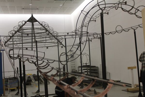 Rullende kunst på Sørlandets kunstmuseum