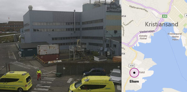 Kraftig eksplosjon på Elkem Solar