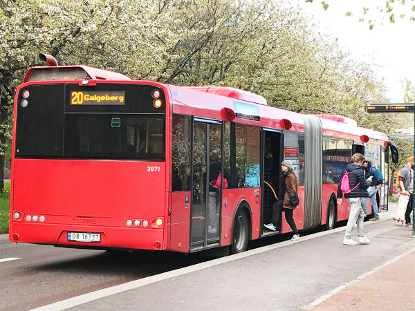 Lite kontroll på kollektivtransporten i Oslo