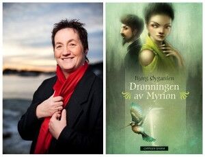 Bjørg Øygarden er nominert med boka "Dronningen av Myrion"