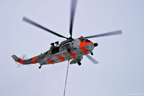 Sea King-redningshelikopter FOTO:Flickr.com