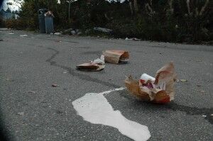Forsøpling ved McDonalds