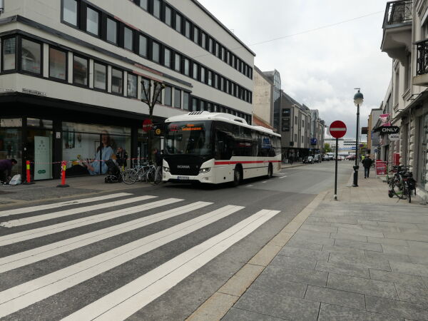 Dronningensgate blir hovedtrasé for bussene