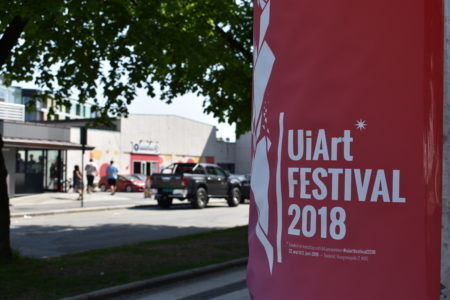 UiArt: Festivalsesongen er i gang, og i morgen kan du besøke UiAs egen kunstfestival. Foto: Eline Storsæter
