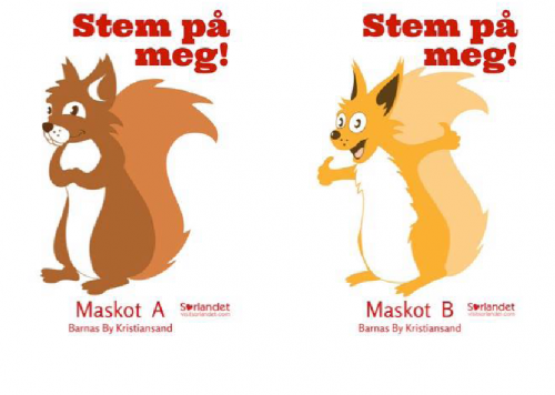 STEM PÅ MEG: Hvem av disse vil du ha som byens nye maskot? Tegninger: Geir Ove Pedersen.