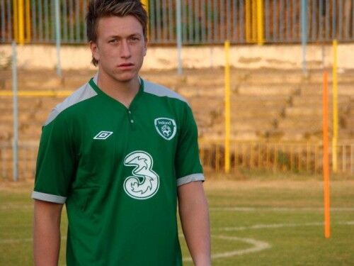 Ønsket av Norge: Sean McDermott under U19-samling for Irland. Foto: Privat