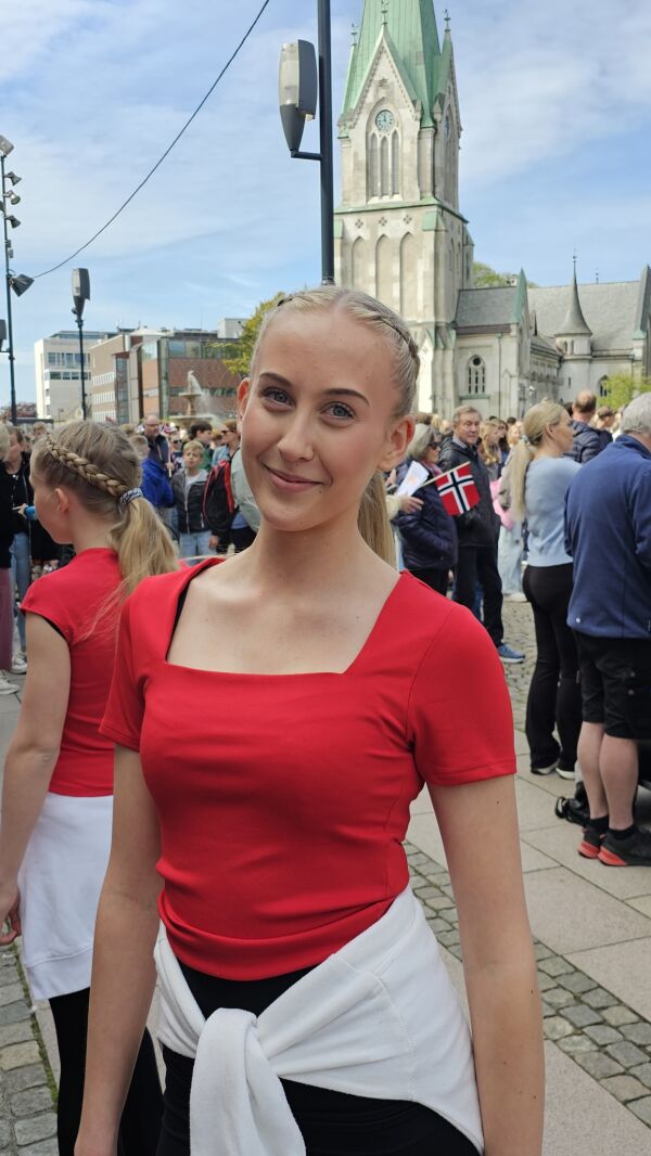 Nora Nerhus (14) fra Spinn Dansestudio
 Foto: Aurora Saxrud Østerbø