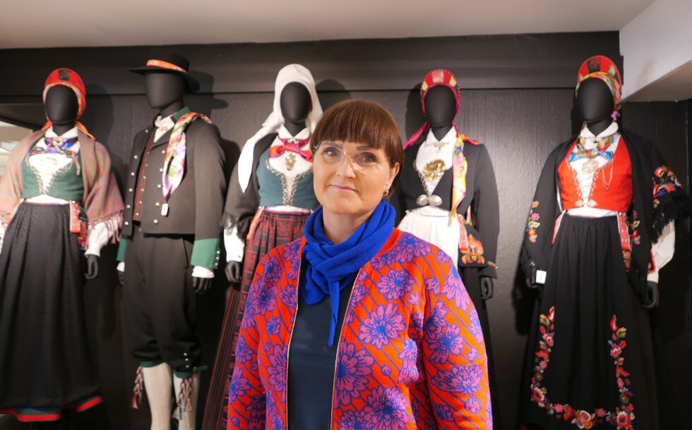 Selvom hun er veldig glad i bunad, syntes Kathrine at det er trist med presset det kan bindra med
 Foto: Augusta Halstensen