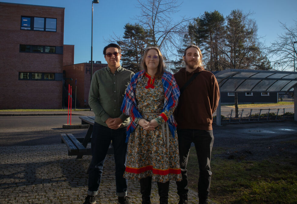 Kevin Mathisen Kirkhus (29), Hanne Beathe Handsdotter Solbakken (38) og Ingar Ottesen (30)
 Foto: Thea Solum