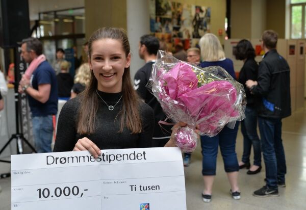 Erle fikk Drømmestipendet