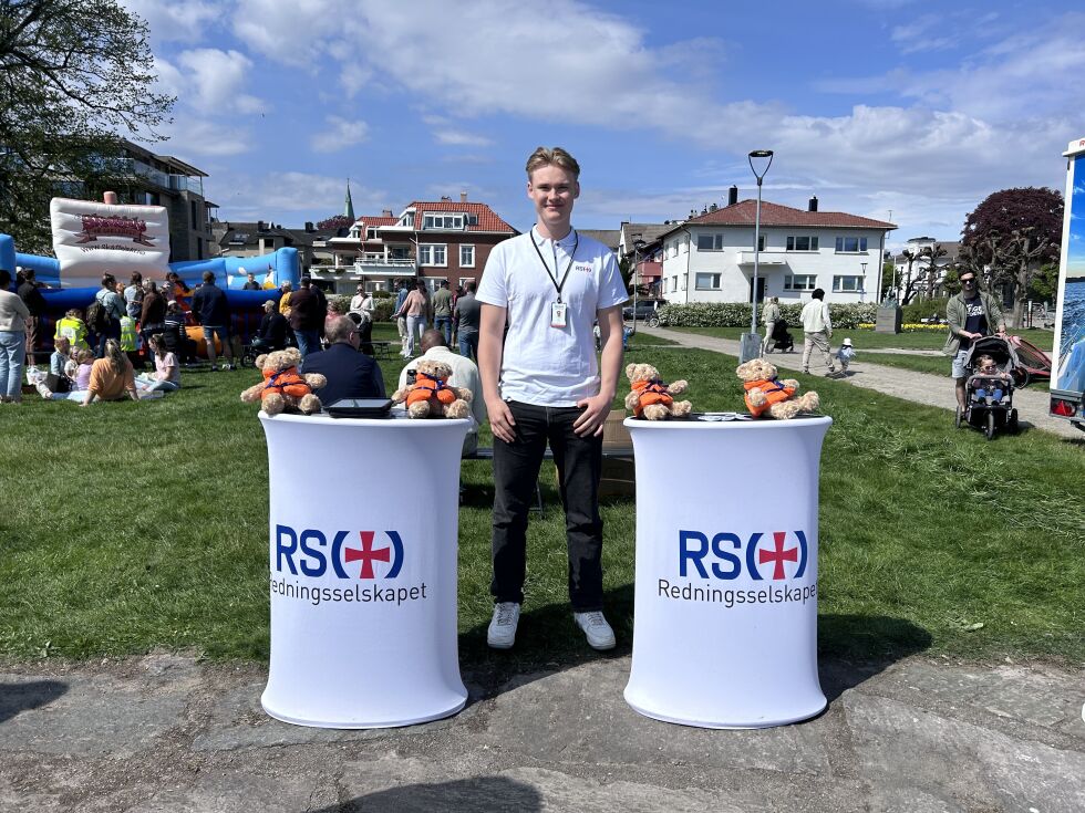 Salgskonsulent Oskar Eikeland solgte medlemskap
 Foto: Anastacia Ortega Sørum