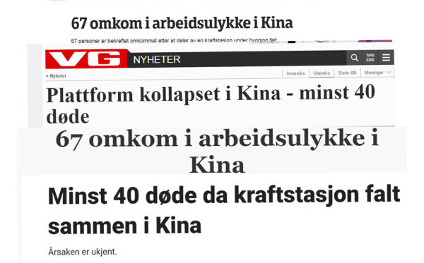 GLOBAL JOURNALISTIKK KINA: Norske mediers dekning av Kina