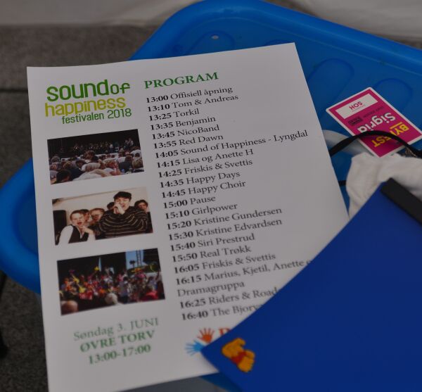 Byfest med Sound of Happiness for å feire 30 år