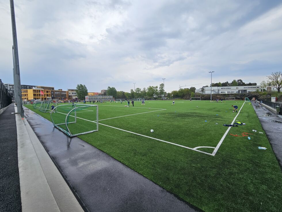 Kristiansand stadion er et av de mest brukte anleggende i byen
 Foto: Mikael Kinnestad