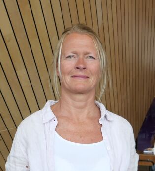 Dirigent for Sølvstrupene Anne Haugland Balsnes.
 Foto: Marigona Osmani