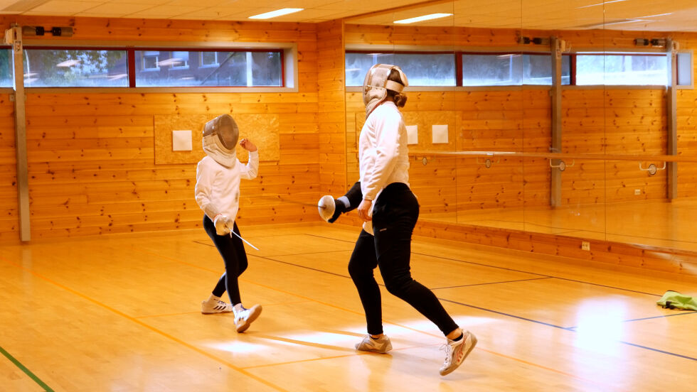 Trener "Andy" og en elev
 Foto: Noah Basterås Bøhn