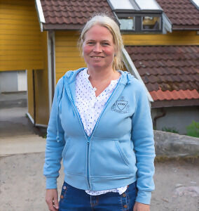 Grete Dagsvik er styreleder i Vågsbygd skolemusikkorps. (Foto: Simon Lynau)