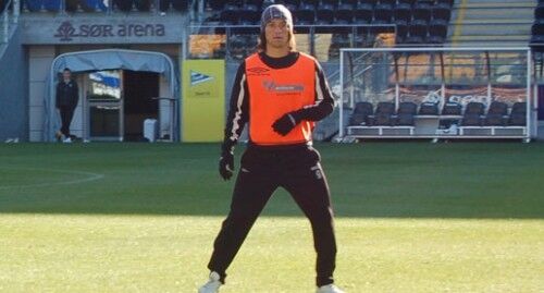 PÅ LANDSLAGSOPPDRAG: Christian Bolaños kommer ikke tilbake til Sørlandet før neste år. FOTO: Øivind Eskedal