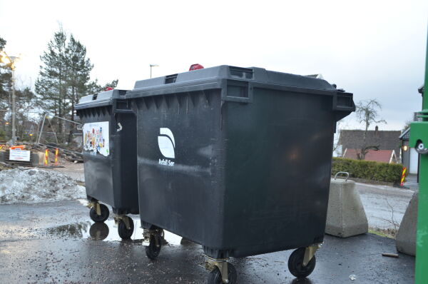 Avfall Sør gjenbruker 206 plastdunker