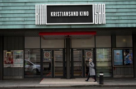 Det har vært lite besøk ved Kristiansand kino i det siste. Foto: Catharina de Besche