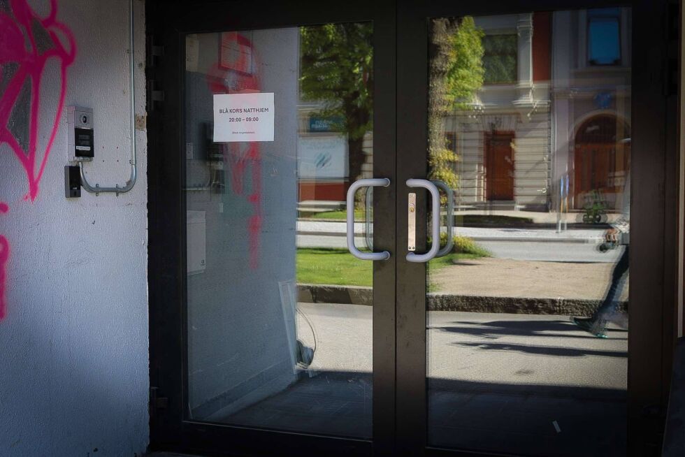 Inngangen til nattheimen.
 Foto: Madeleine Hamn