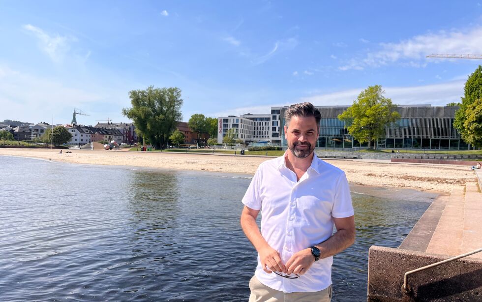 Erik Riis Jacobsen er driftssjef på Palmesus, og har blant annet ansvar for overnatting.
 Foto: Kamilla Haugen