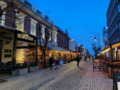 Blant de populære restaurantene i Kristiansand. Foto: Kristine Hjelle Aambø