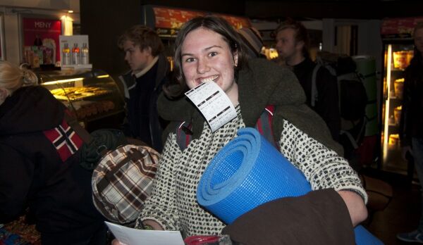 Trøtte, men glade fans