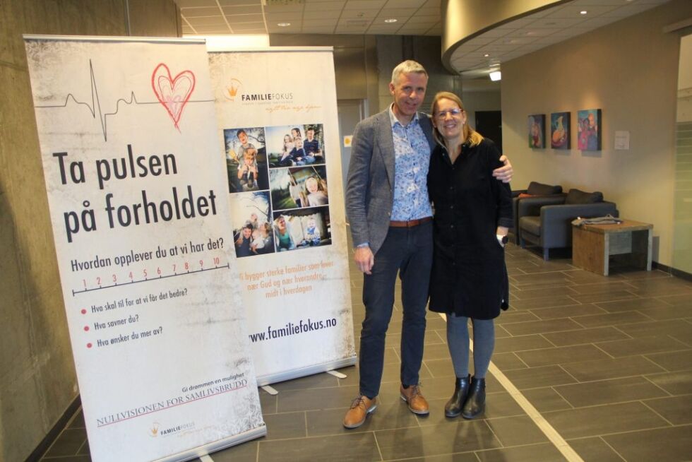 Rune og Agnes Olsen har arrangert ekteparkonferansen i syv år Foto: Jeppe Stensland
