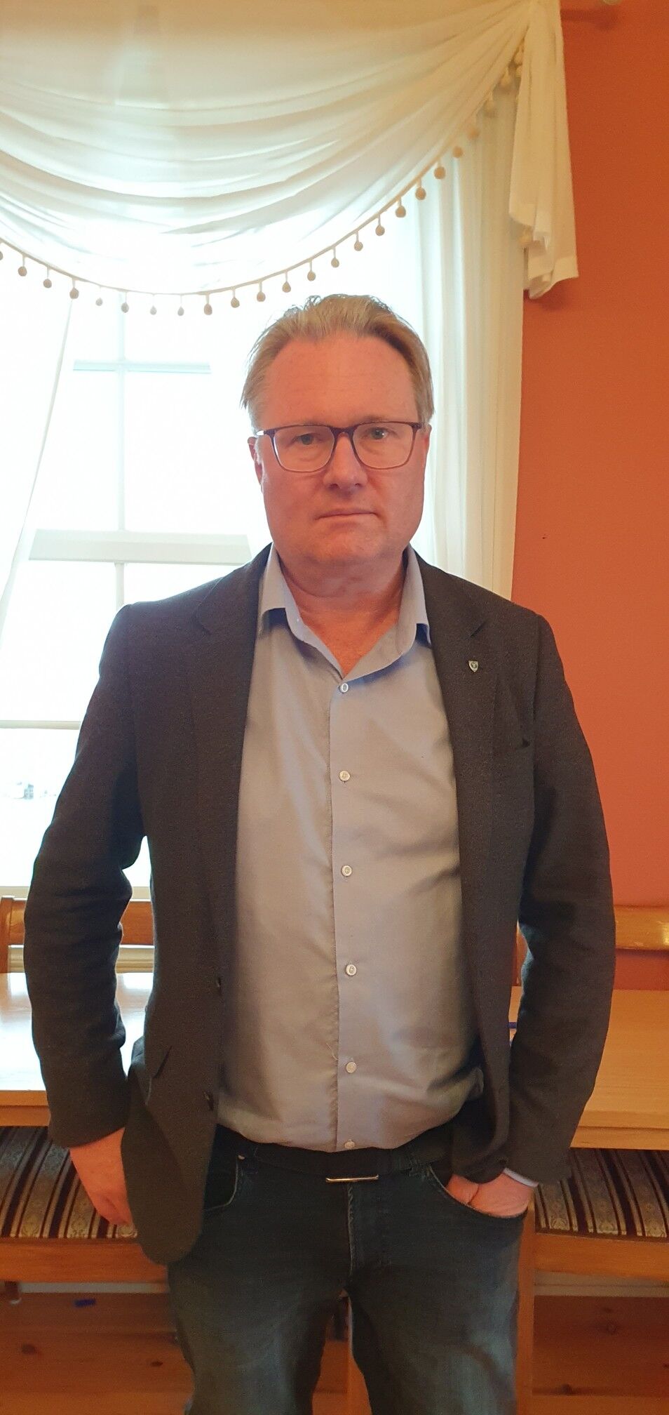 Ordfører i Lillesand Kommune, Einar Holmer-Hoven.
 Foto: Privat