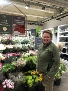 Hilde Brattli Uldal, tror salget av blomster når nye høyder i år.