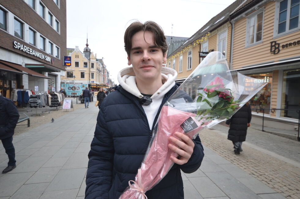 Brage Jacobsen på markens gate.
 Foto: Haya Tourkou