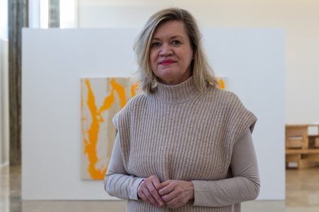 Daglig leder for kunsthallen i Kristiansand, Cecilie Nissen. Foto: Lilli Storrønningen.