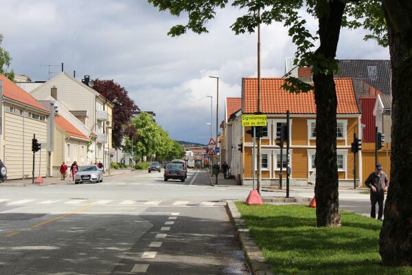 Trafikklysene ute av drift
