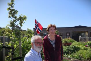 Kirsten Lie (83 år) og Pål Børresen (80 år).
 Foto: Thea Solum