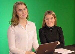 I dagens tv-sending er det Eline Sunnvoll og Carina Pevik du finner på skjermen.