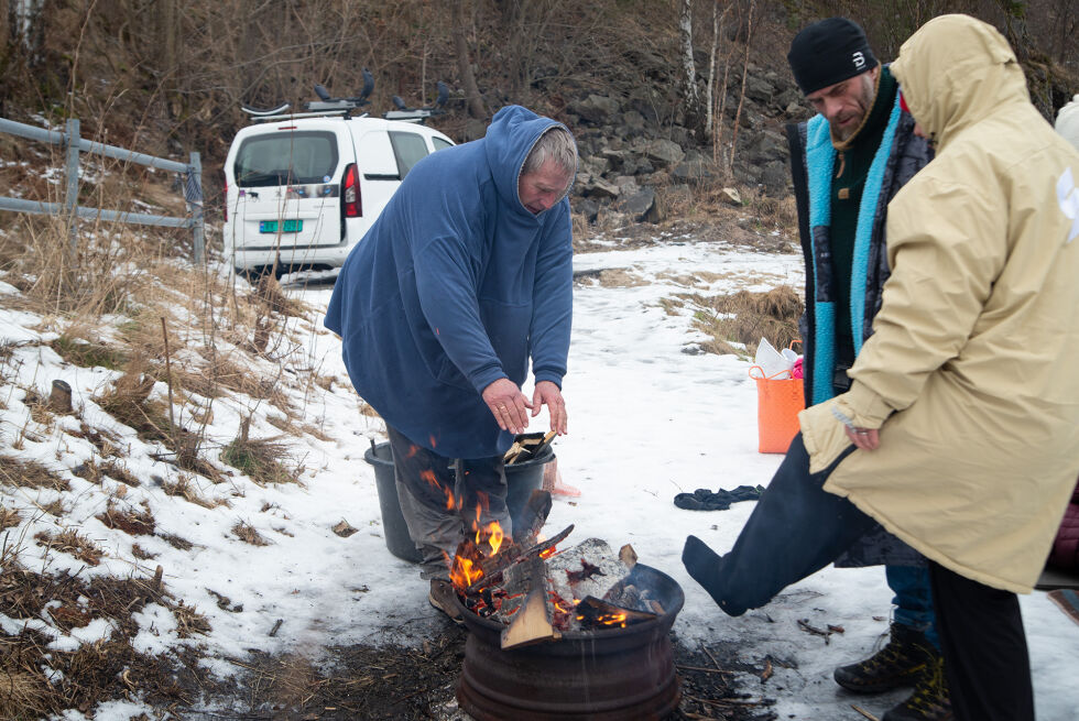 Både hender og tær blir fort kalde.
 Foto: Noah Basterås Bøhn