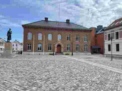 Kristiansand rådhus
 Foto: Gabriel Ramsli