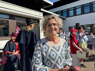 Kjersti Fuglerud Sødal, en av de ansvarlige for arrangementet.
 Foto: Leah Kittelsen