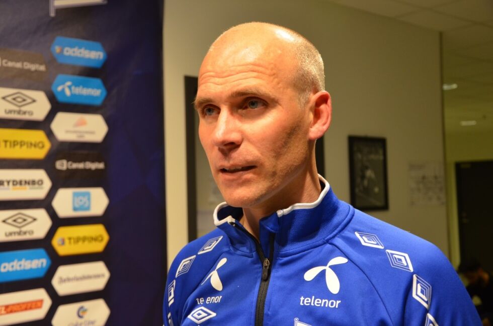 KLAR FOR KAMP: Start trener Steinar Pedersen er klar for bunnoppgjør på Sør Arena. Foto Tor Henrik Stensland
