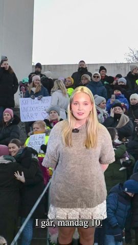 Protest om nedleggelse av Lindebøskauen skole