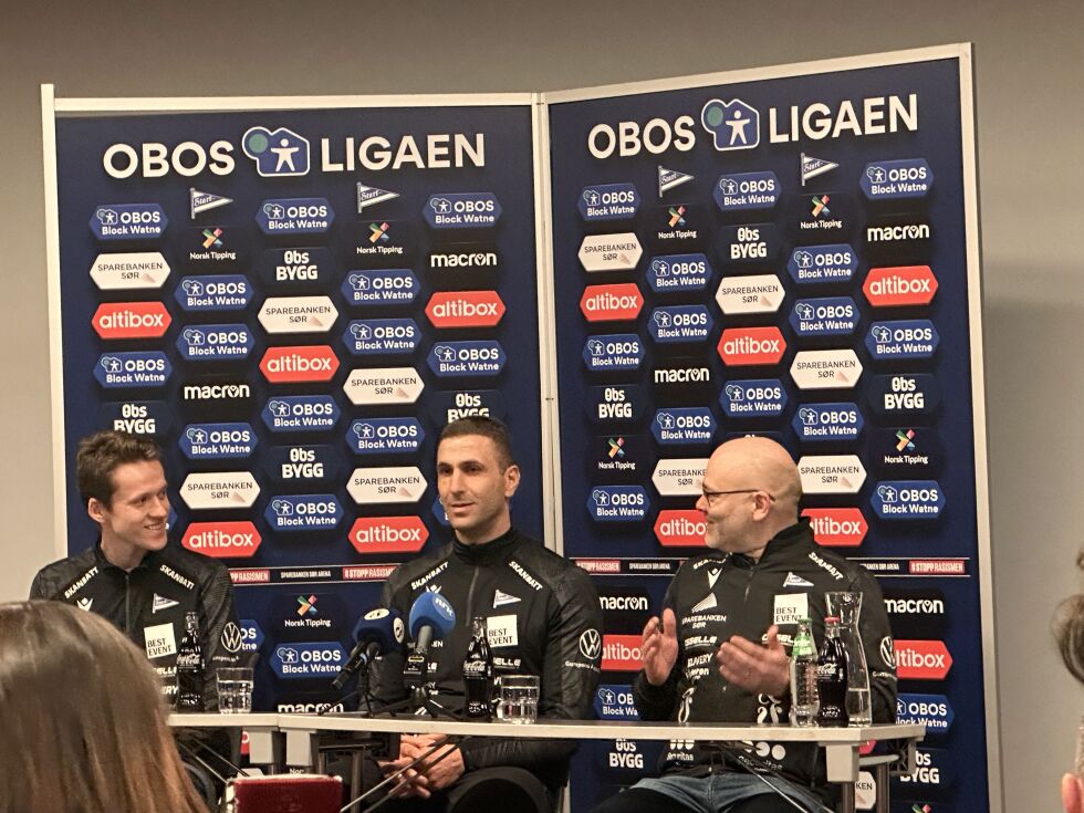Fredag 9. februar ble Azar Karadas presentert som ny hovedtrener for IK Start,
 Foto: Johan Patrick Bredesen