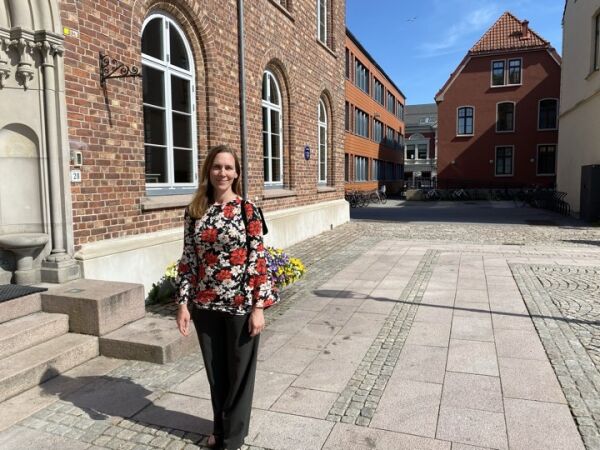 Hildegunn Seip fra Miljøpartiet De Grønne.
 Foto: Casper Klubben