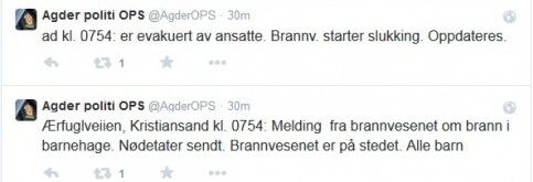 Brann i barnehage