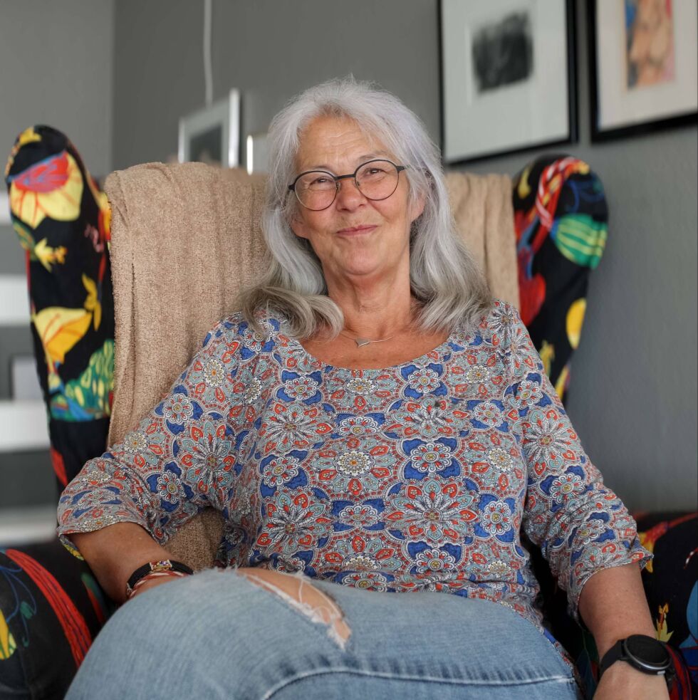 Ein av mange "potestrikkarar": Eva Monsen Høiby
 Foto: Madeleine Hamn