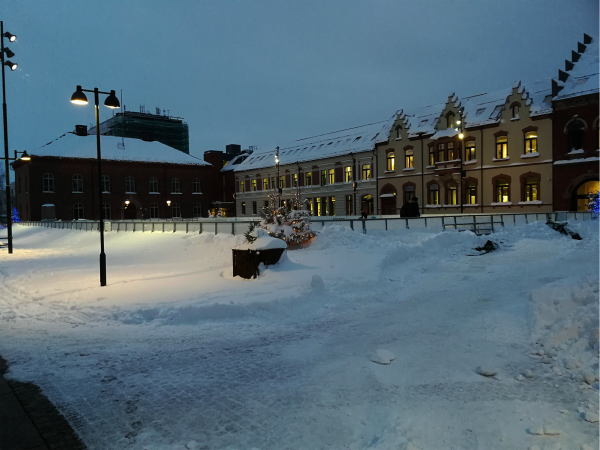 Barneskular i Kristiansand var klare for at snøen skulle komme