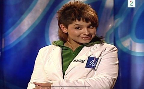 AUDITION: Slik så Stiansen ut på sin andre Idol-audition i 2005. Foto: TV 2