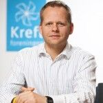 KREFTDAGEN: Ole Alexander Oppdalshei forteller at forebygging av kreft er tema for den internasjonale kreftdagen 04. februar. FOTO: Thomas Barstad Eckhoff