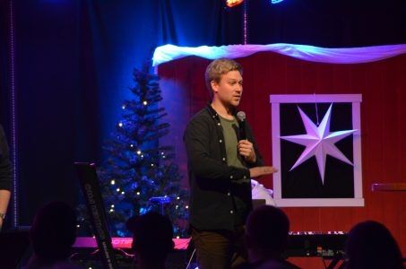 Taler: Christian Johnsen under kveldsmøte lørdag 7. desember.