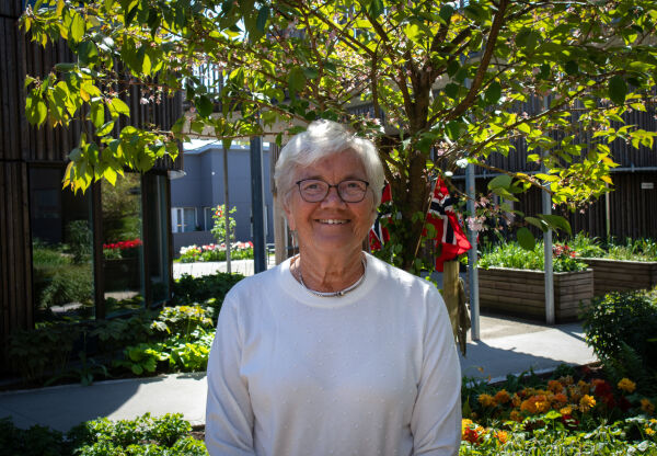 Sissel Wessman (78).
 Foto: Thea Solum